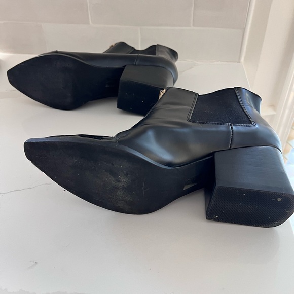 Chocolate Shubar boots in black. Size 38 or size 7.5. 2.5" heel. Almost new! - Picture 6 of 8